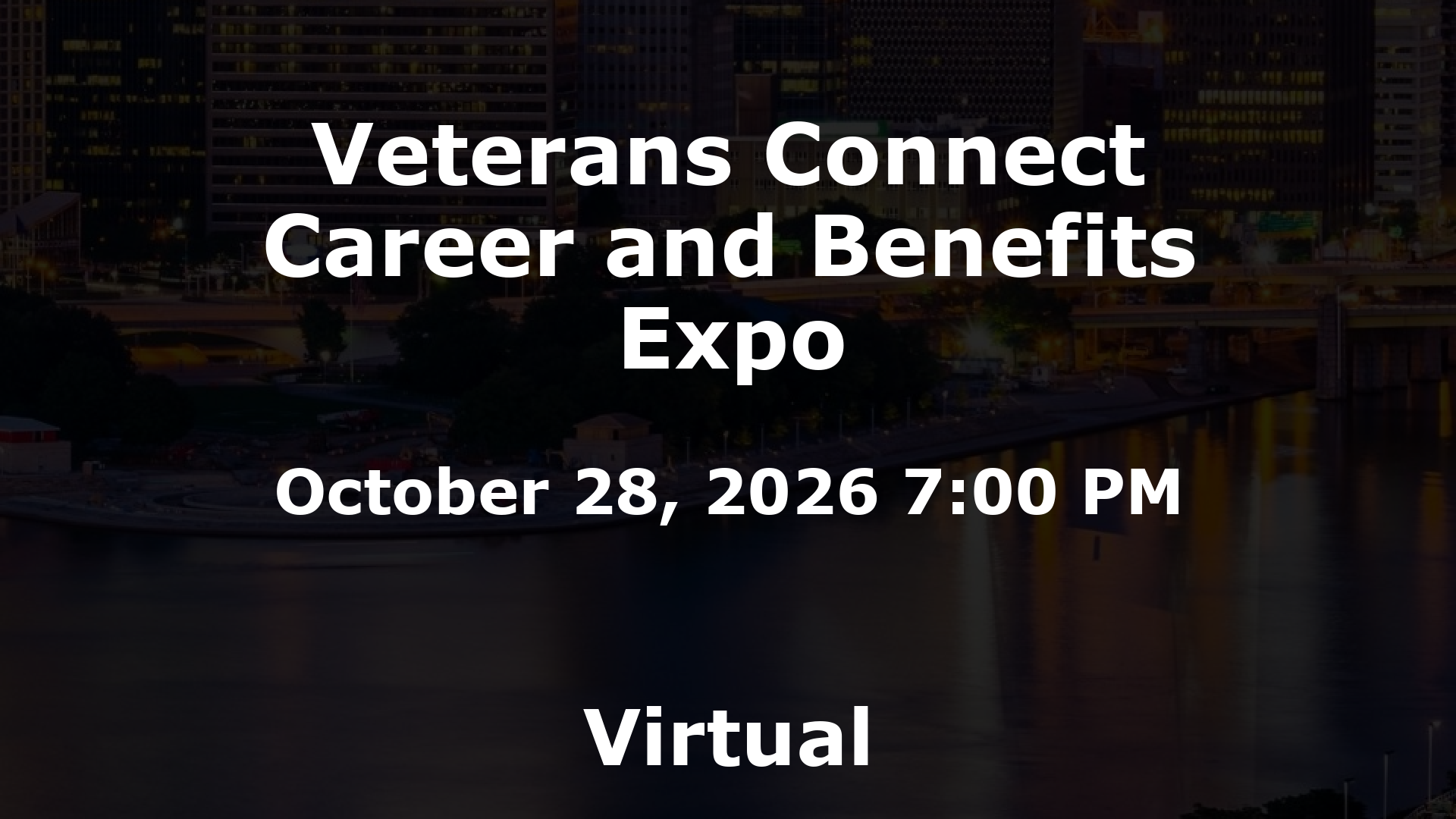 Veterans Connect Career and Benefits Expo event image